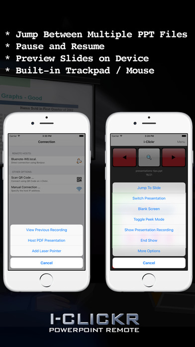 presentation remote app iphone