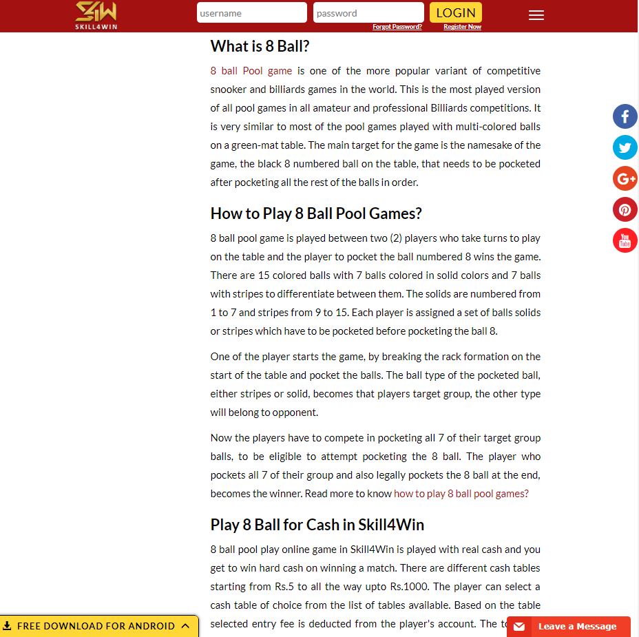 Best websites to play 8 ball pool game for cash In 2022 - Softonic